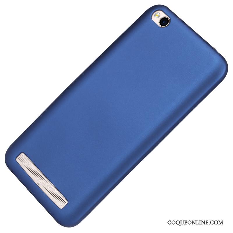 Redmi 5a Protection Coque De Téléphone Petit Légère Rouge Délavé En Daim Tendance