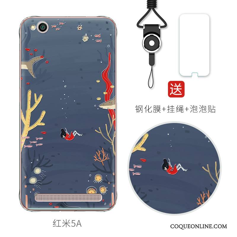 Redmi 5a Rose Coque Charmant Silicone Ballon Fluide Doux Incassable