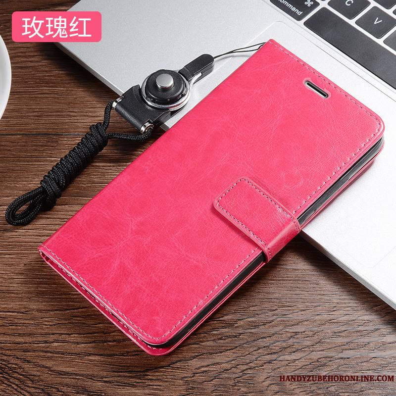 Redmi 7 Business Étui En Cuir Incassable Clamshell Coque Tout Compris De Téléphone