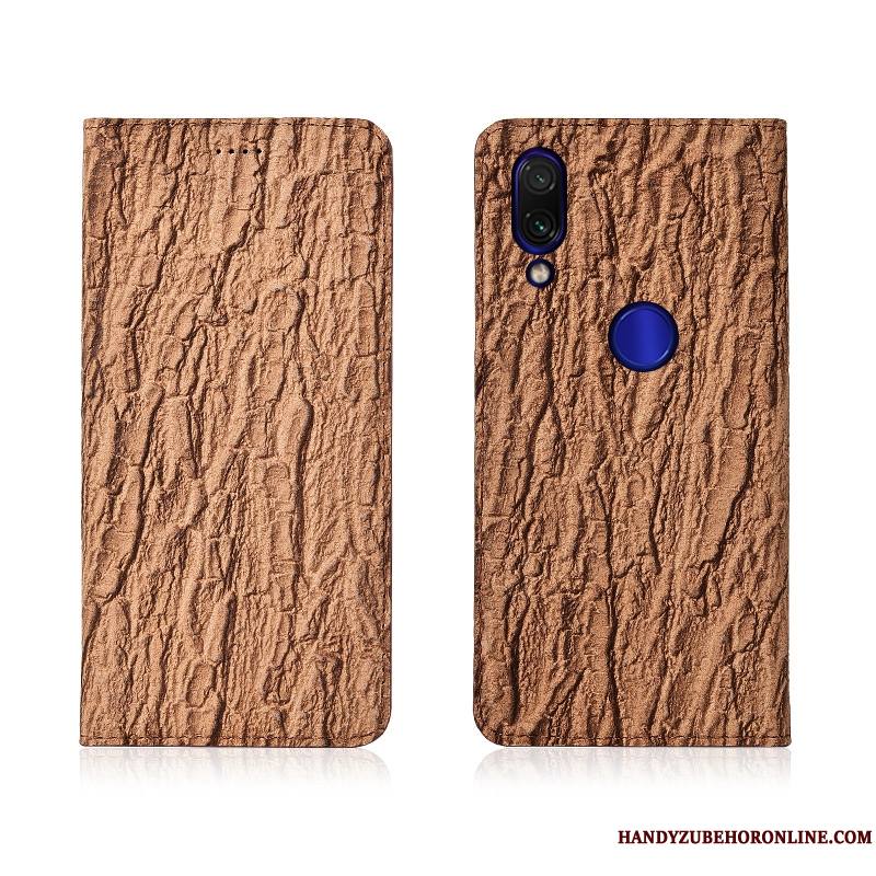 Redmi 7 Coque Étui En Cuir Protection Incassable Petit Nouveau Tout Compris Silicone