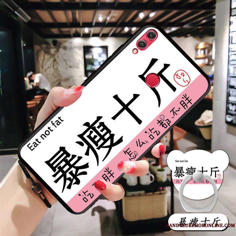 Redmi 7 Incassable Dessin Animé Étui Rouge Coque De Téléphone Protection Silicone