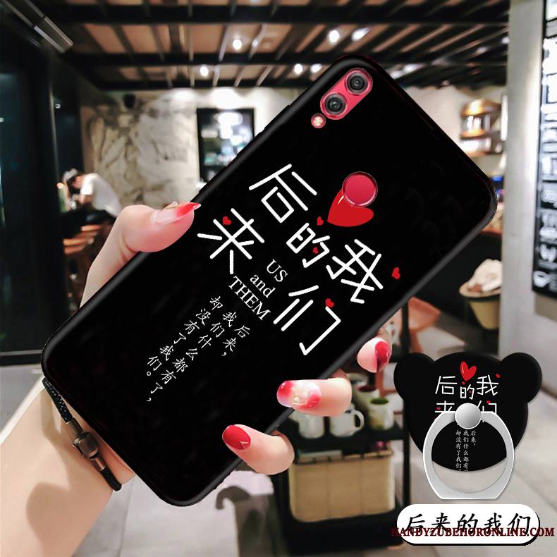 Redmi 7 Incassable Dessin Animé Étui Rouge Coque De Téléphone Protection Silicone