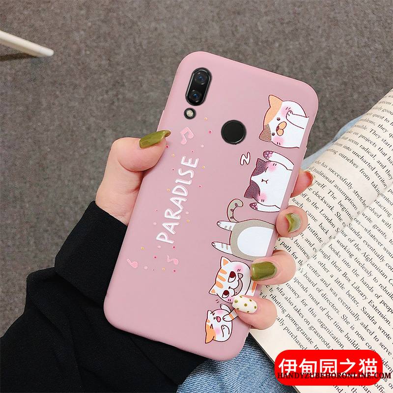 Redmi 7 Mode Personnalité Coque De Téléphone Vert Peinture Étui Marque De Tendance