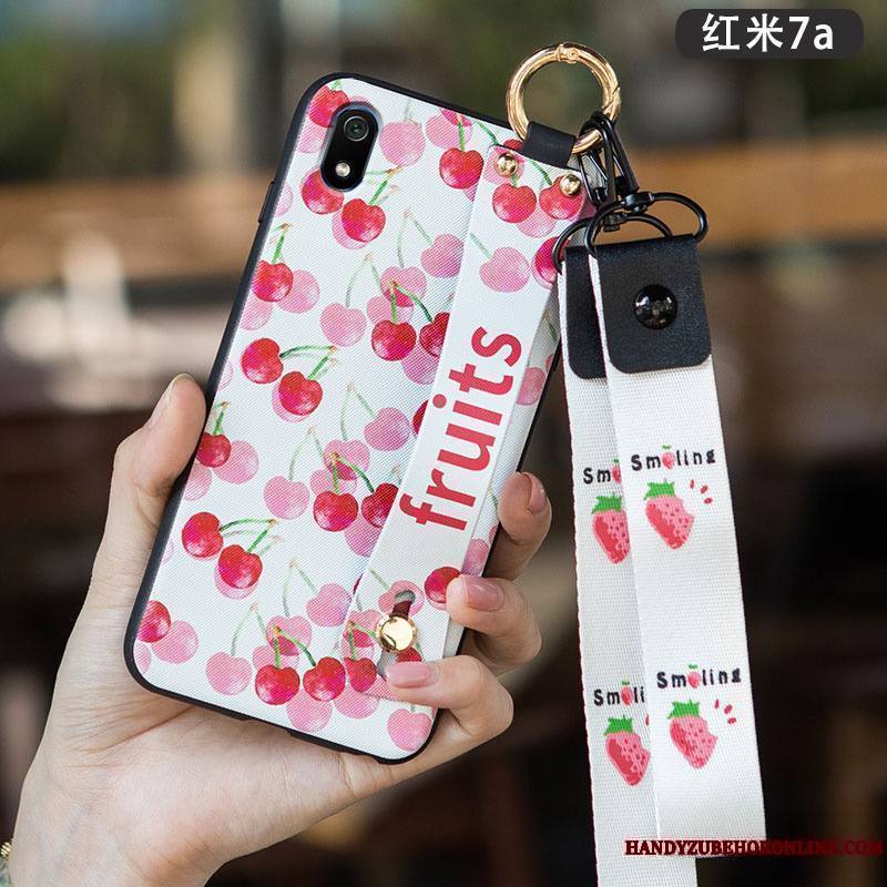 Redmi 7a Coque Silicone Tendance Frais Petit Créatif Personnalité Simple