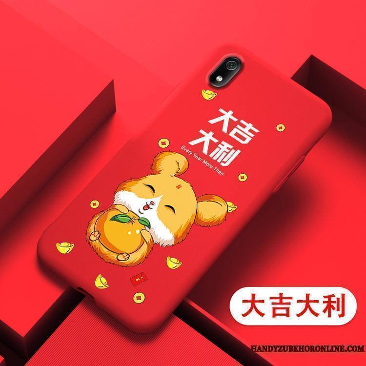 Redmi 7a Dessin Animé Petit Coque De Téléphone Étui Fluide Doux Nouveau Charmant