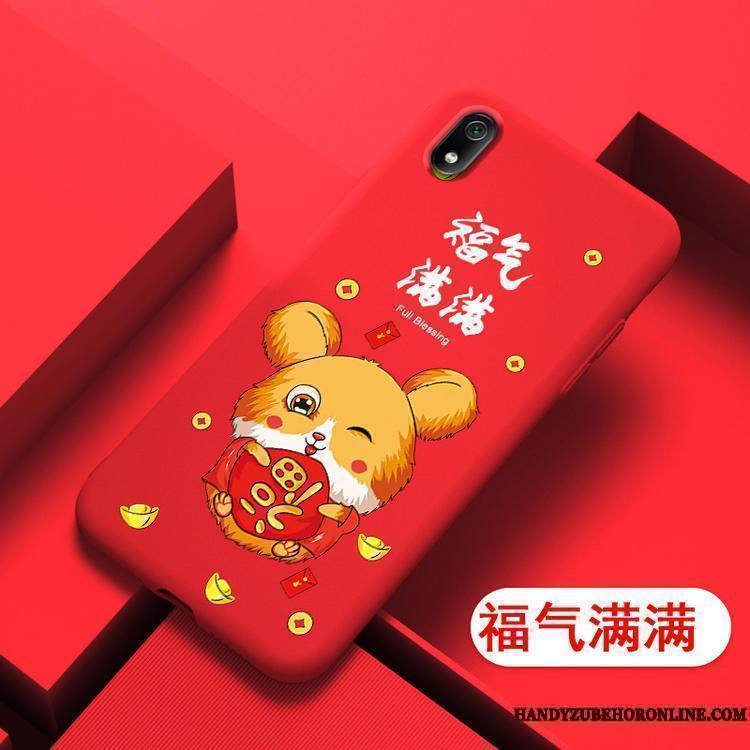 Redmi 7a Dessin Animé Petit Coque De Téléphone Étui Fluide Doux Nouveau Charmant