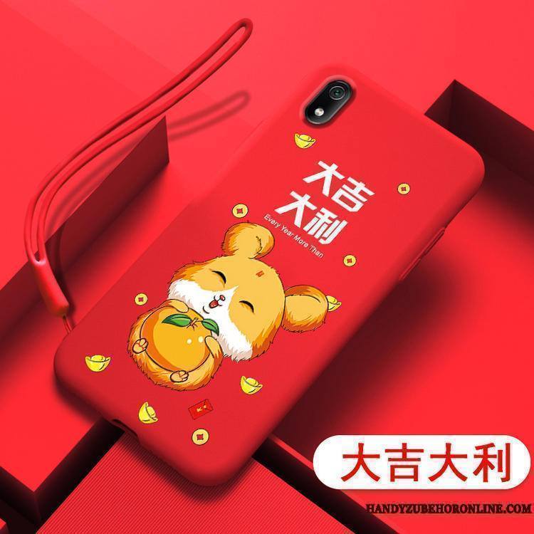 Redmi 7a Dessin Animé Petit Coque De Téléphone Étui Fluide Doux Nouveau Charmant