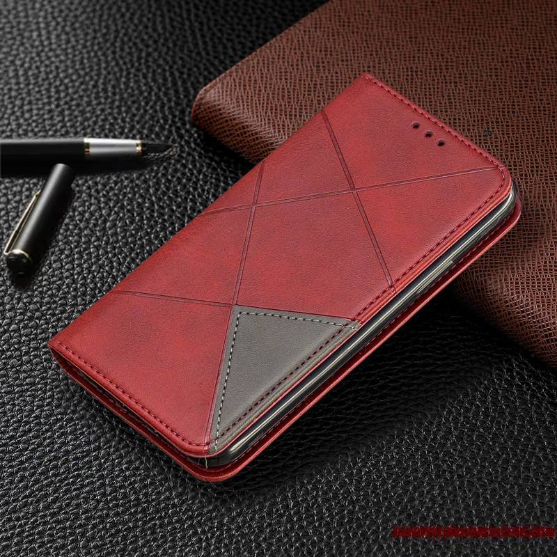 Redmi 7a Housse Portefeuille Coque De Téléphone Protection Nouveau Automatique Tendance