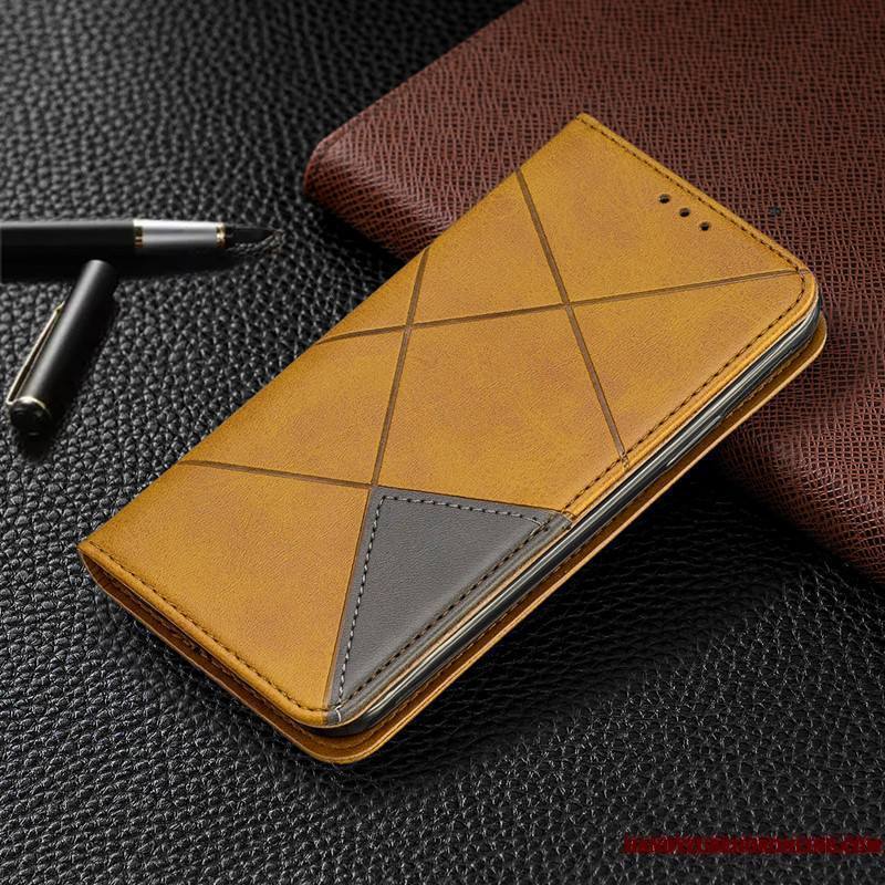 Redmi 7a Housse Portefeuille Coque De Téléphone Protection Nouveau Automatique Tendance