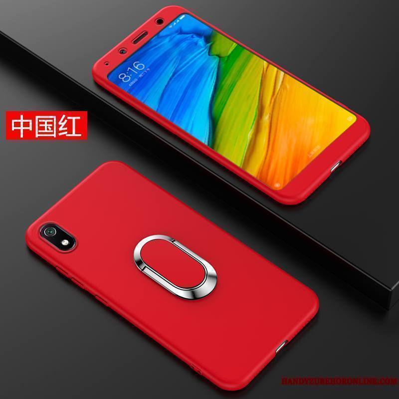 Redmi 7a Net Rouge Or Coque De Téléphone Incassable Créatif Petit Protection