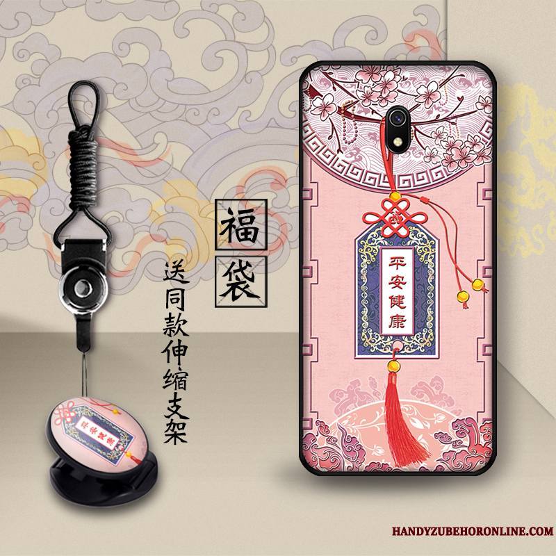 Redmi 8a Beauté Dimensionnel Coque De Téléphone Tout Compris Créatif Dragon Style Chinois