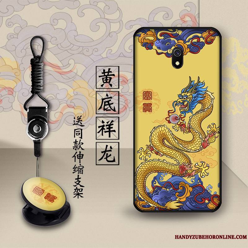 Redmi 8a Beauté Dimensionnel Coque De Téléphone Tout Compris Créatif Dragon Style Chinois