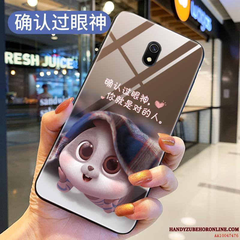 Redmi 8a Charmant Tout Compris Silicone Bordure Dessin Animé Coque Étui