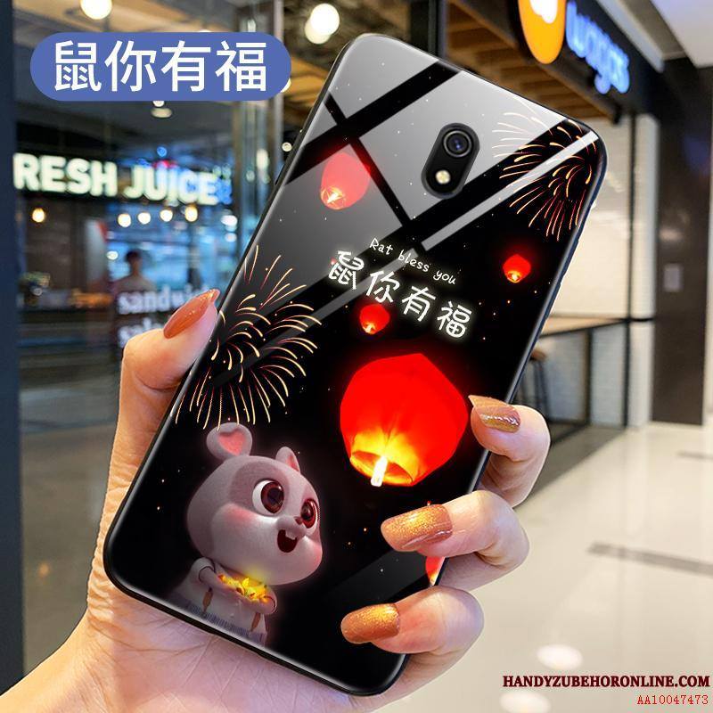 Redmi 8a Charmant Tout Compris Silicone Bordure Dessin Animé Coque Étui