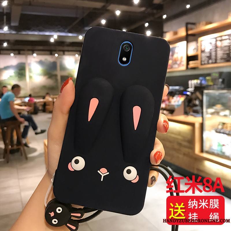 Redmi 8a Coque Créatif Rose Personnalité Nouveau Tout Compris Dessin Animé Charmant