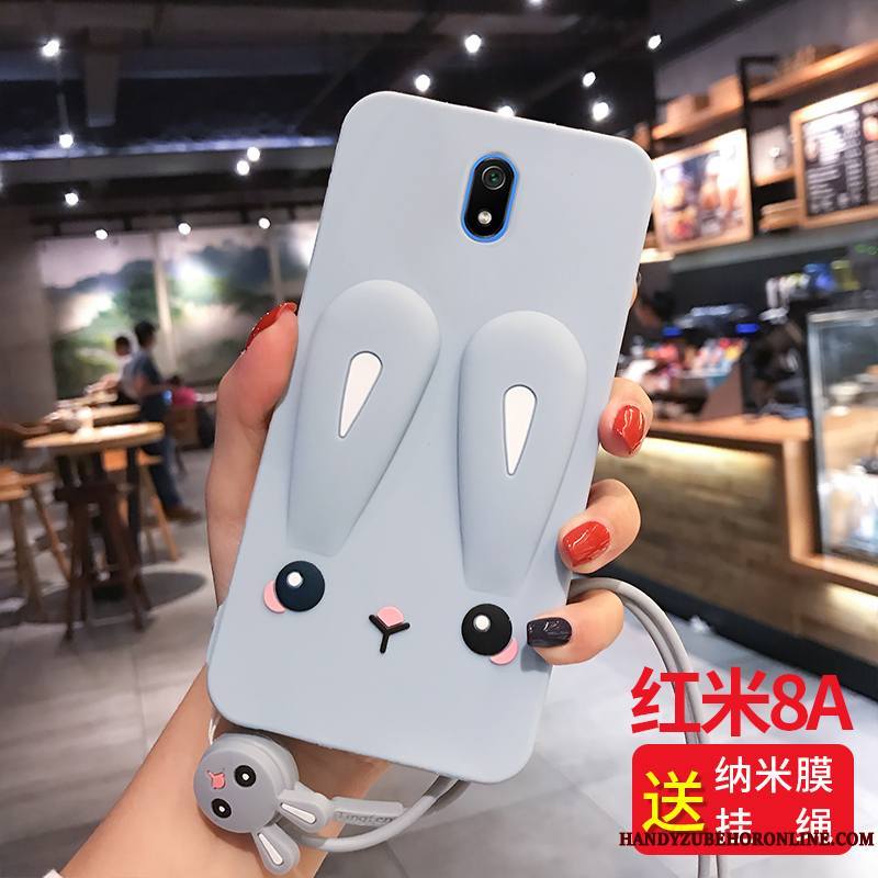 Redmi 8a Coque Créatif Rose Personnalité Nouveau Tout Compris Dessin Animé Charmant