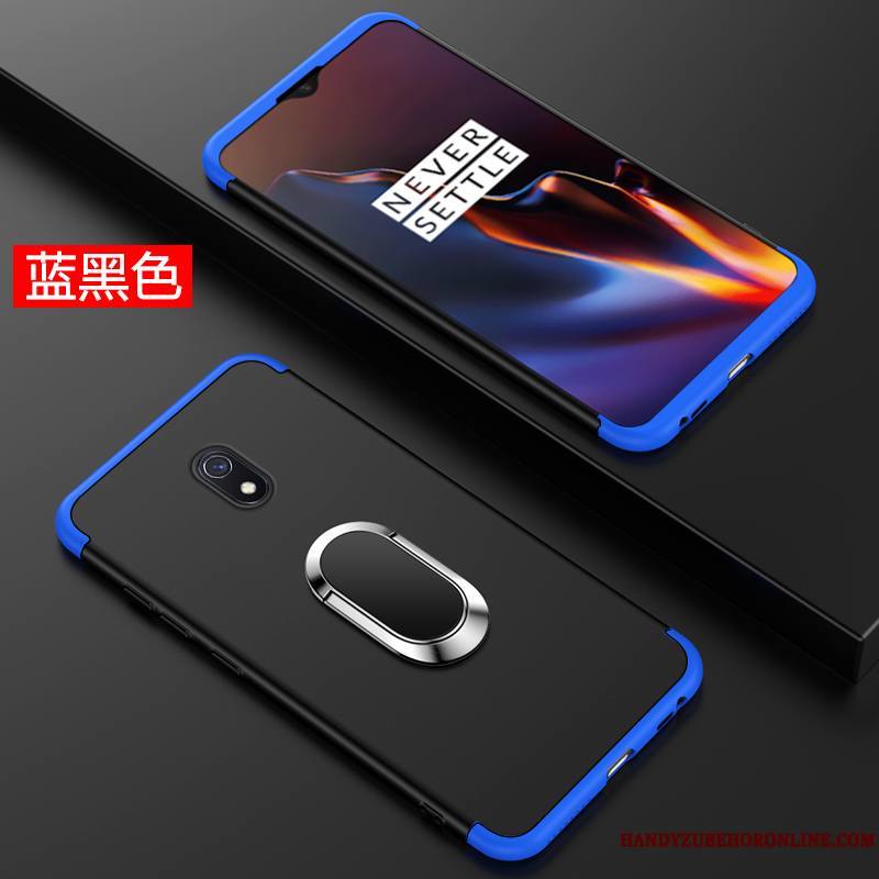 Redmi 8a Coque Personnalité Rouge Incassable Anneau Tout Compris Net Rouge Difficile