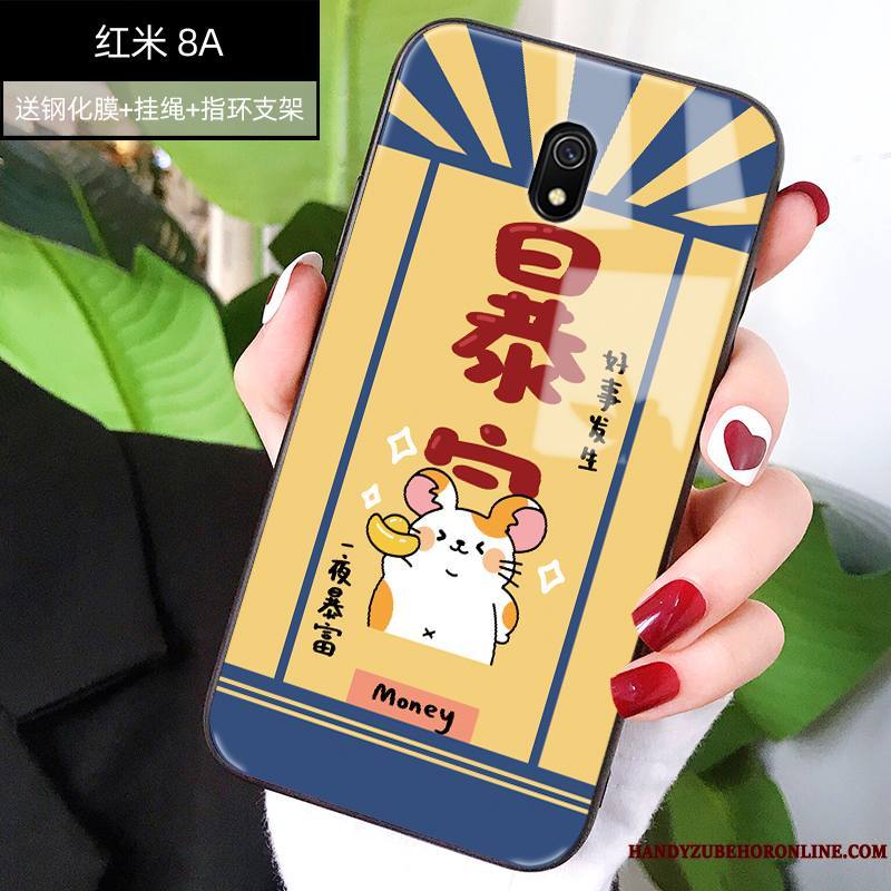 Redmi 8a Créatif Protection Dessin Animé Étui Personnalité Rat Coque De Téléphone