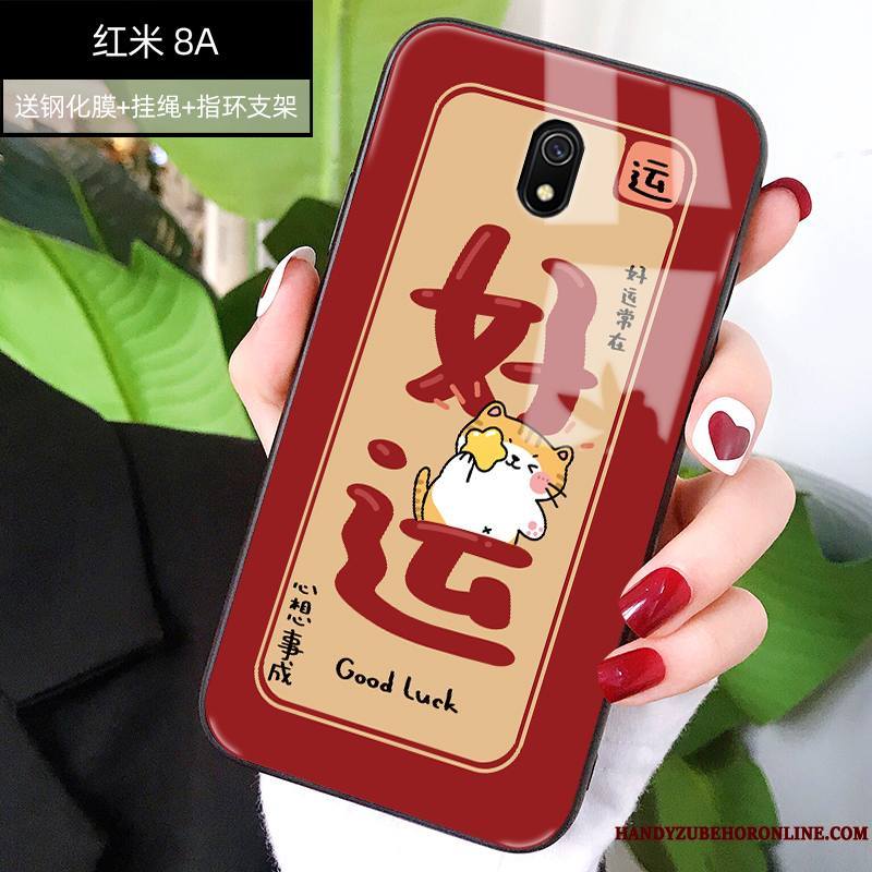 Redmi 8a Créatif Protection Dessin Animé Étui Personnalité Rat Coque De Téléphone