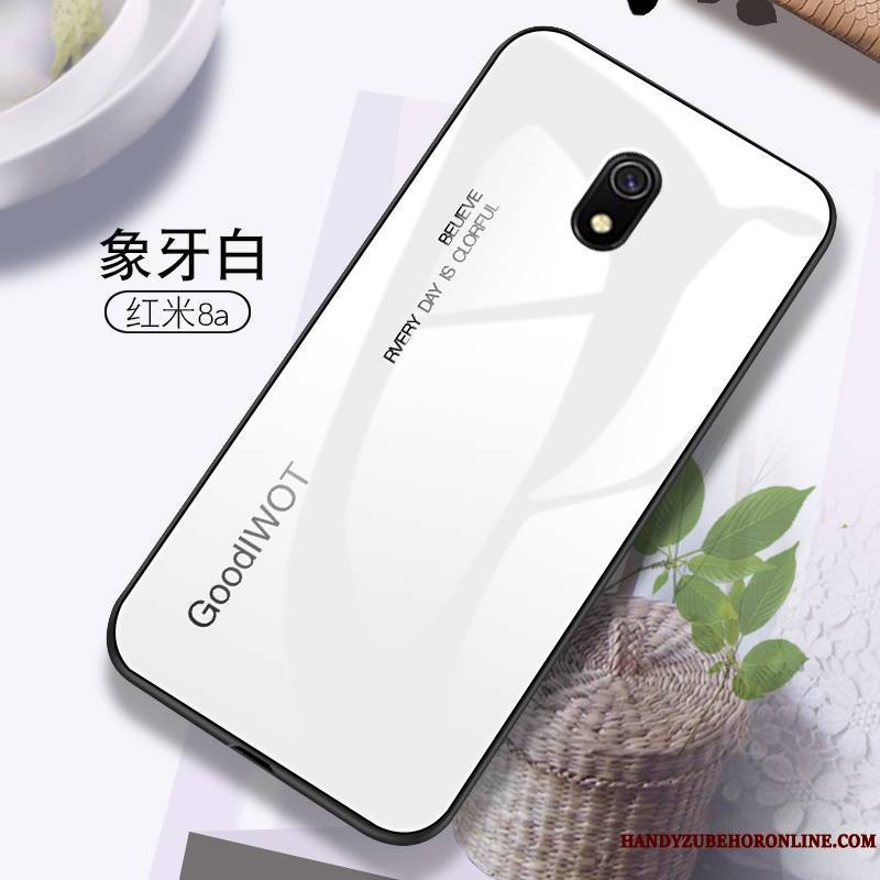 Redmi 8a Marque De Tendance Tout Compris Vert Coque Étui Personnalité Protection