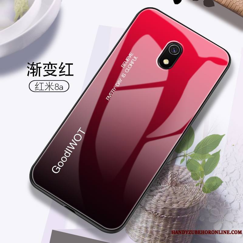 Redmi 8a Marque De Tendance Tout Compris Vert Coque Étui Personnalité Protection