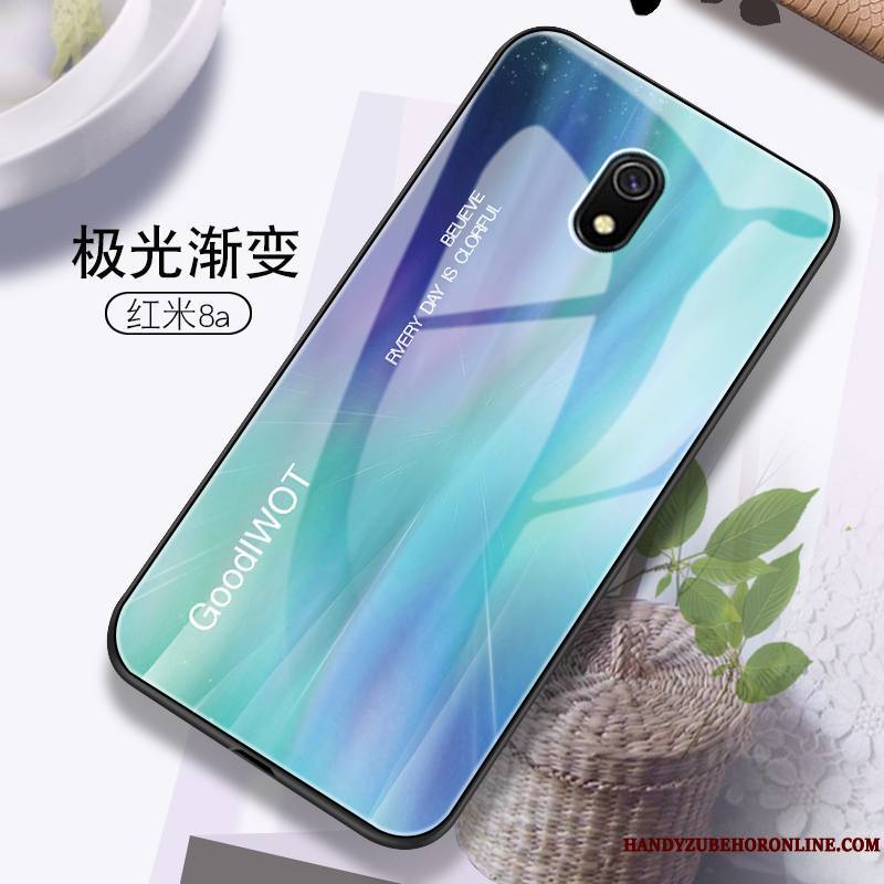 Redmi 8a Marque De Tendance Tout Compris Vert Coque Étui Personnalité Protection