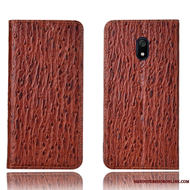 Redmi 8a Modèle Fleurie Tout Compris Housse Protection Rouge Coque De Téléphone Étui En Cuir