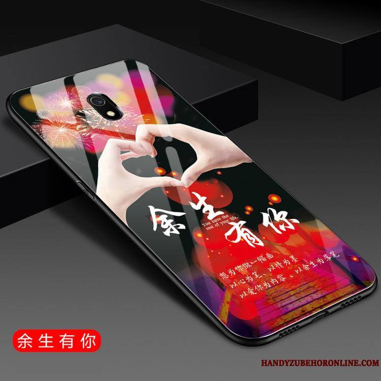 Redmi 8a Violet Tendance Tempérer Coque De Téléphone Membrane Personnalité Étui