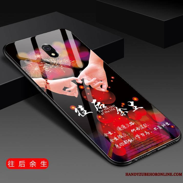 Redmi 8a Violet Tendance Tempérer Coque De Téléphone Membrane Personnalité Étui