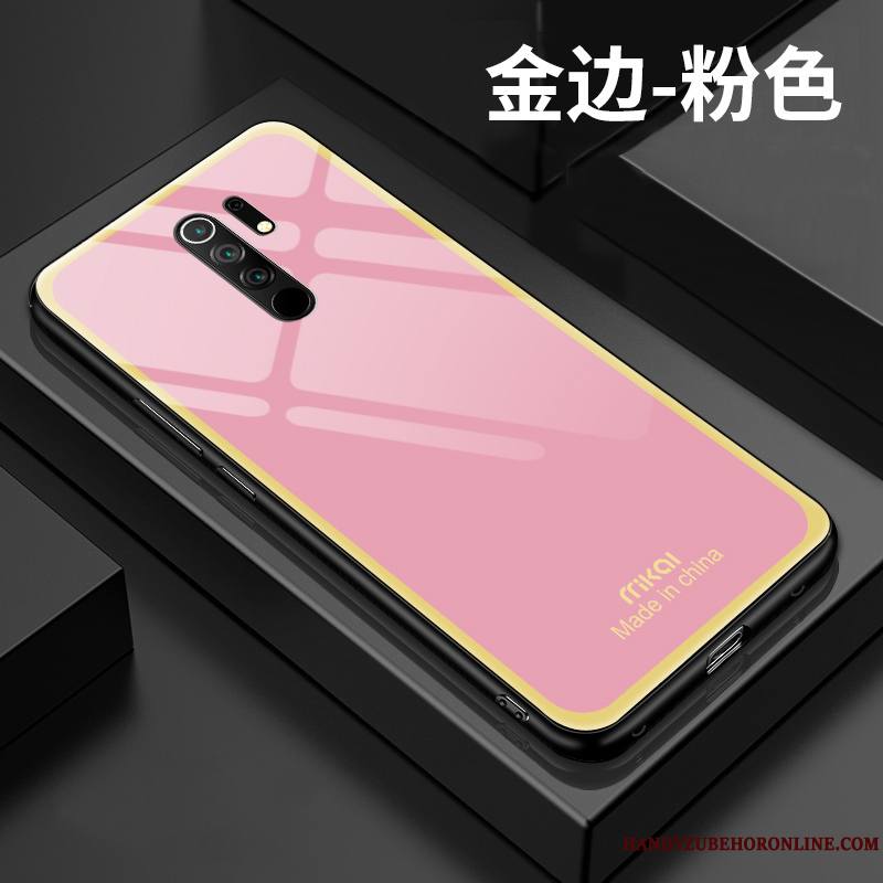 Redmi 9 Coque Créatif Amoureux Marque De Tendance Fluide Doux Rouge Très Mince Tout Compris