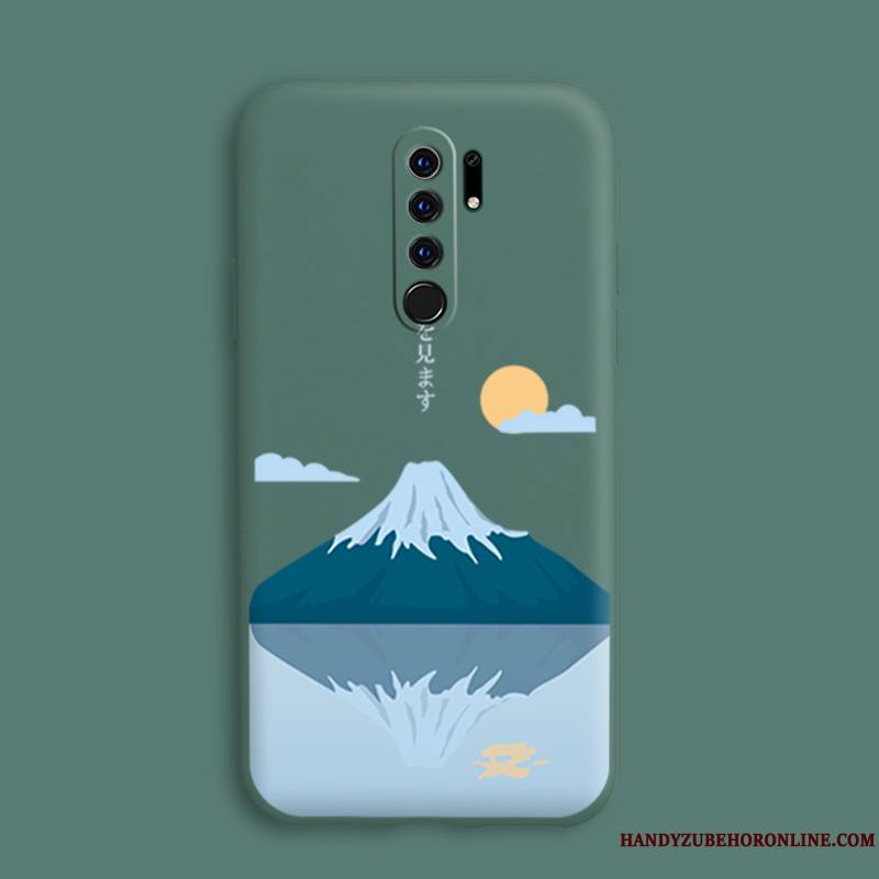 Redmi 9 Coque De Téléphone Silicone Protection Or Incassable Étui