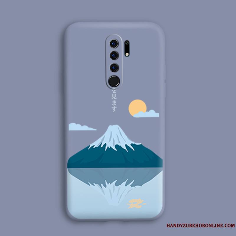 Redmi 9 Coque De Téléphone Silicone Protection Or Incassable Étui