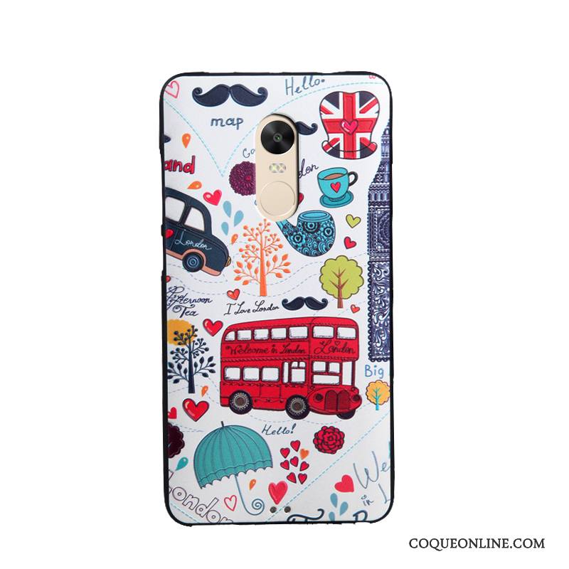 Redmi Note 4x Business Coque De Téléphone Gaufrage Étui Tendance Protection Multicolore