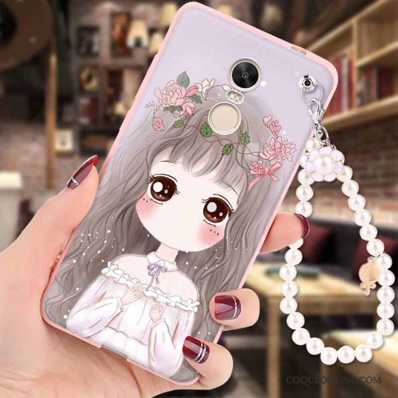 Redmi Note 4x Coque Silicone Étui Ornements Suspendus Tout Compris Protection Incassable Dessin Animé