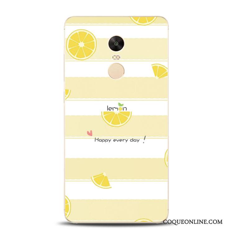 Redmi Note 4x Coque Tout Compris Fluide Doux Rouge Jaune Incassable Support