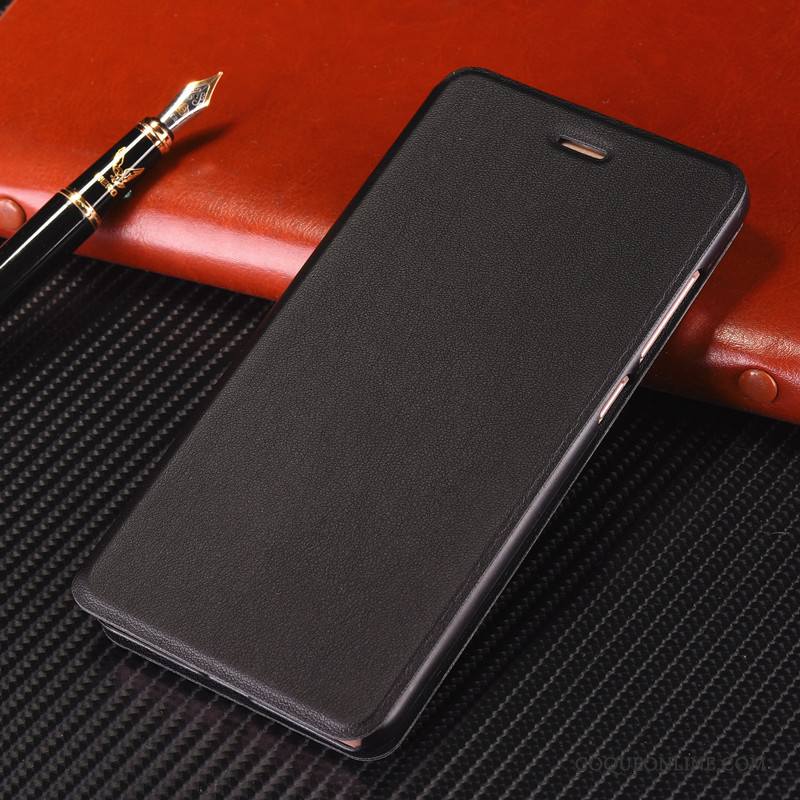 Redmi Note 4x Coque Étui Petit Rouge Or Téléphone Portable Housse Étui En Cuir