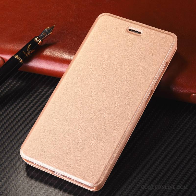 Redmi Note 4x Coque Étui Petit Rouge Or Téléphone Portable Housse Étui En Cuir