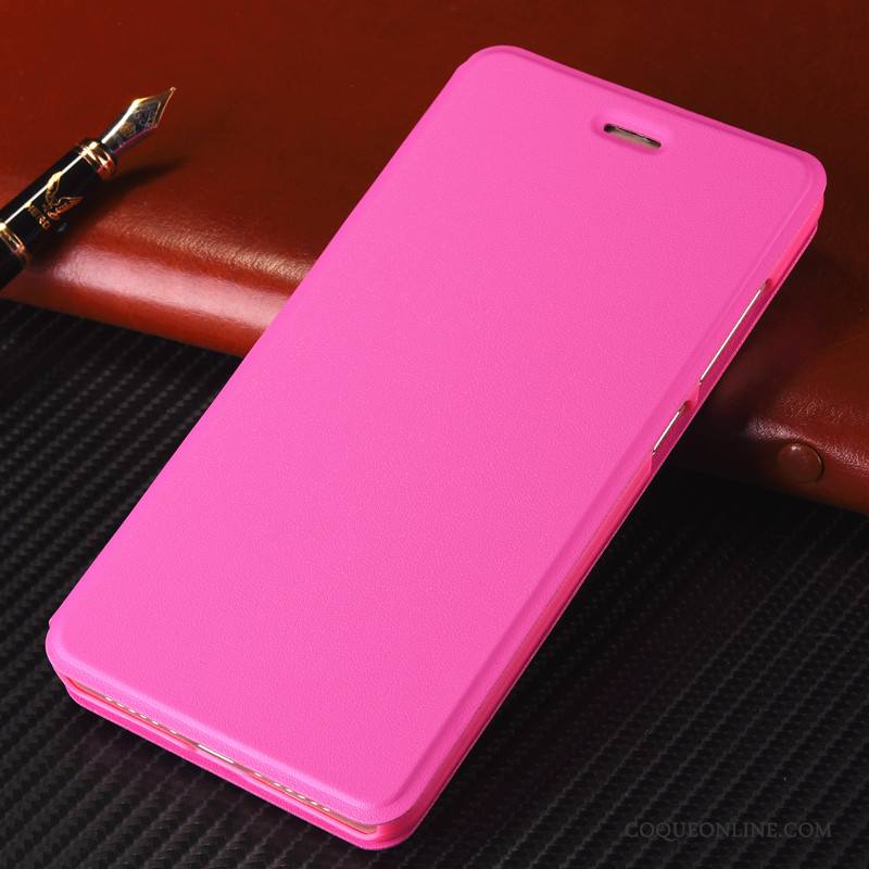 Redmi Note 4x Coque Étui Petit Rouge Or Téléphone Portable Housse Étui En Cuir