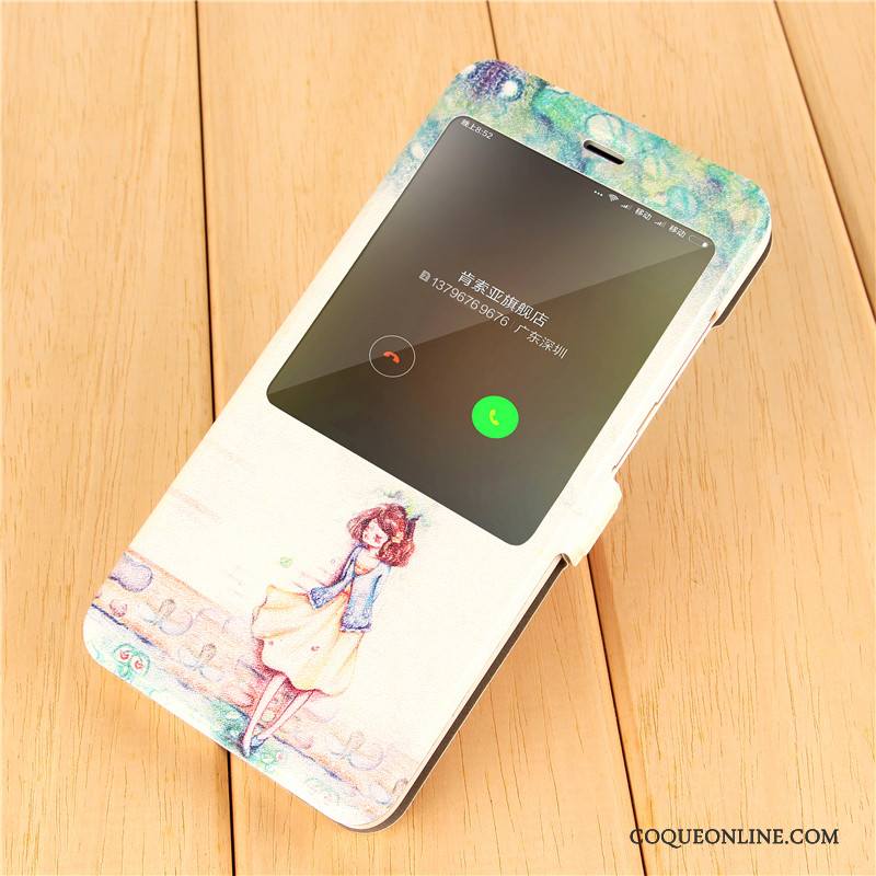 Redmi Note 4x Multicolore Rouge Housse Créatif Étui En Cuir Coque De Téléphone Dessin Animé