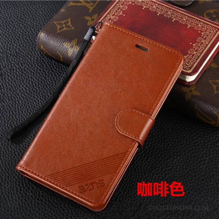 Redmi Note 4x Noir Housse Coque De Téléphone Incassable Étui En Cuir Rouge Fluide Doux