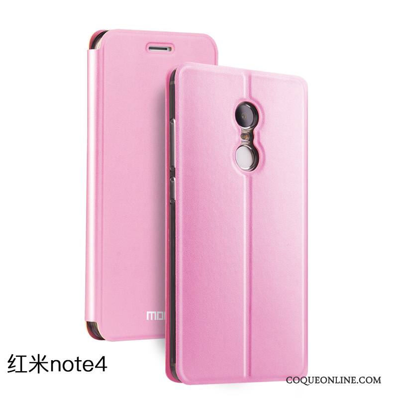 Redmi Note 4x Tout Compris Rose Coque Incassable De Téléphone Clamshell Petit