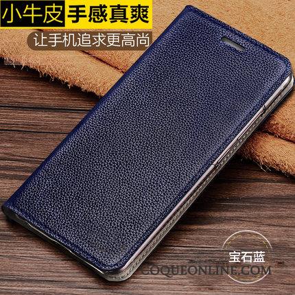 Redmi Note 5 Pro Difficile Vintage Cuir Véritable Coque De Téléphone Protection Fluide Doux Housse