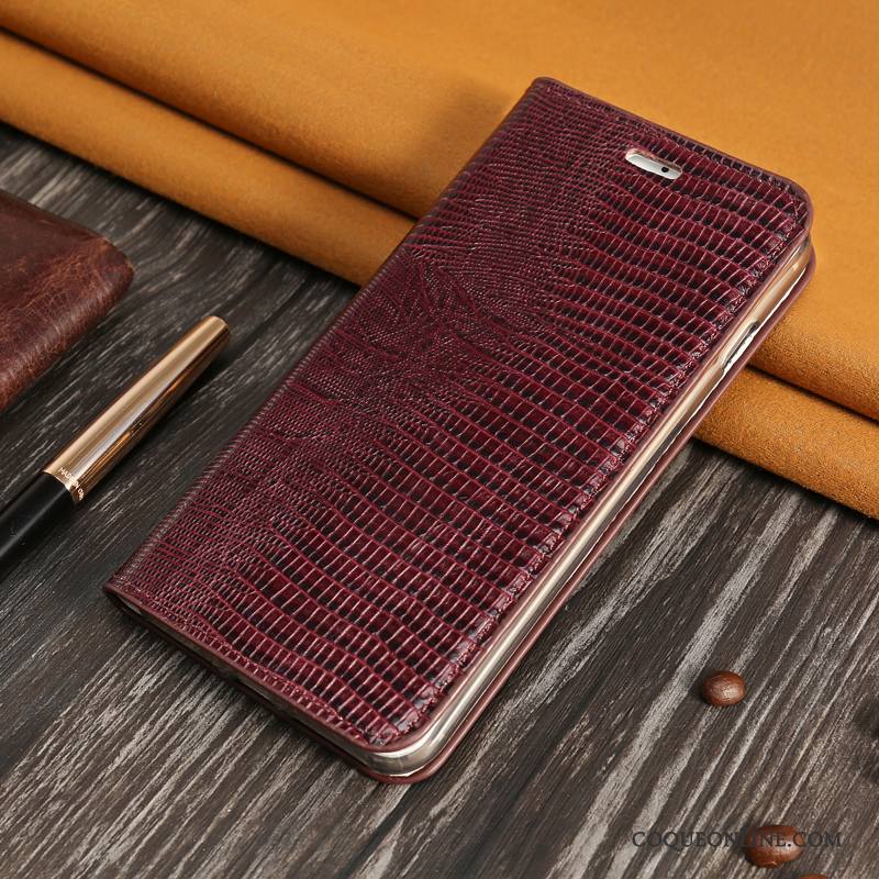 Redmi Note 5 Pro Housse Petit Fluide Doux Business Cuir Véritable Coque De Téléphone Protection