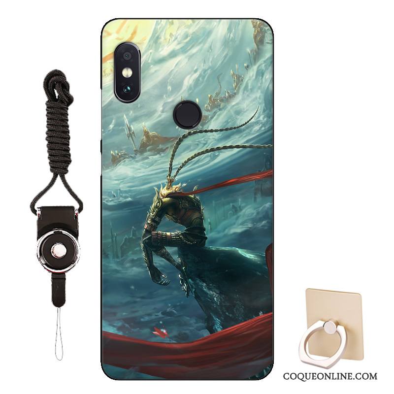 Redmi Note 5 Pro Modèle Personnalisé Dessin Animé Fluide Doux Protection Petit Coque