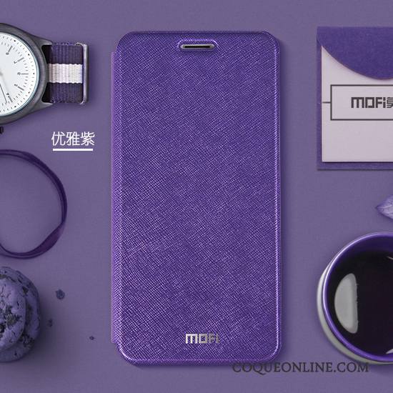Redmi Note 5a Coque Clamshell Protection Petit Étui En Cuir Incassable Tout Compris Silicone