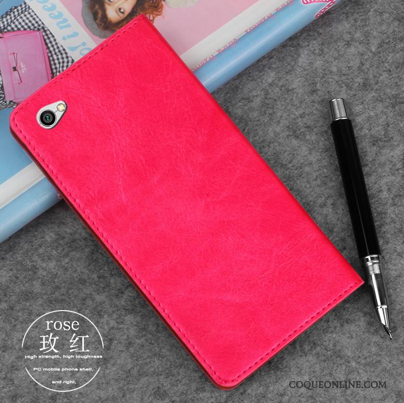 Redmi Note 5a Coque De Téléphone Protection Tout Compris Incassable Étui Rouge Or