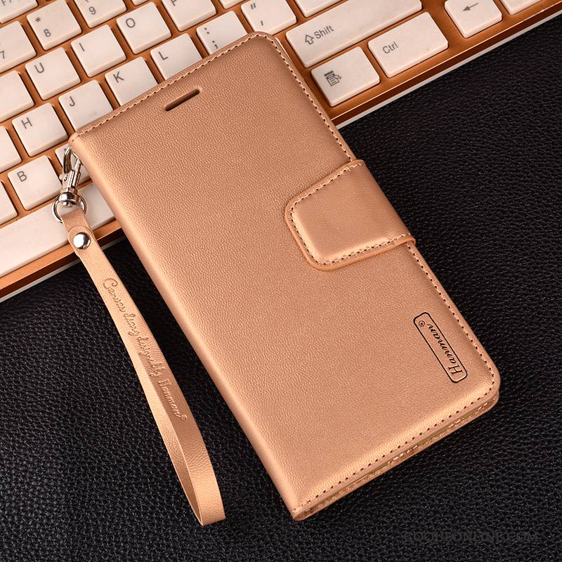 Redmi Note 5a Coque Tout Compris Clamshell Protection Incassable Étui Cuir Véritable Fluide Doux