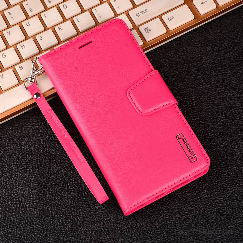 Redmi Note 5a Coque Tout Compris Clamshell Protection Incassable Étui Cuir Véritable Fluide Doux