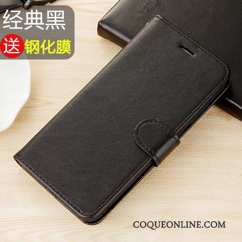 Redmi Note 5a Coque Étui Protection Incassable Fluide Doux Clamshell Étui En Cuir