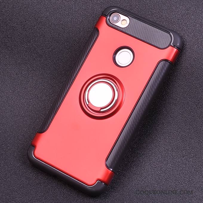 Redmi Note 5a Silicone Rouge Coque De Téléphone Incassable Créatif Haute Argent